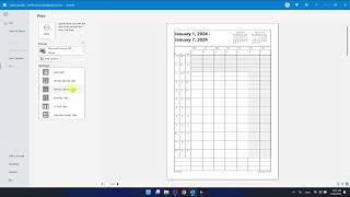 How to Print Blank Calendar on Outlook [upl. by Smail336]