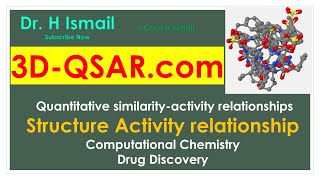 3D QSAR  Structure Activity Relationship  Drug Design  Computational Drug Discovery  DrH Ismail [upl. by Aihsetan]