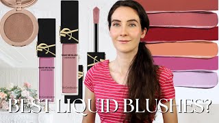 NEW YSL Make Me Blush review amp Demo  BEST LIQUID BLUSH  Ilia Sunshift cream bronzer  New Makeup [upl. by Lux]