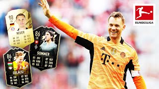 Top 10 Goalkeepers in Bundesliga – Neuer Sommer and    FIFA 22 RANKING [upl. by Esinereb]