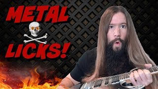 Neo Classical Metal Guitar Licks [upl. by Daile]