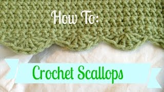 Crochet Scallops [upl. by Asfah]