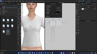 Beginners Guide to Sewing Crafting a Perfect Ladys Shirt And Quick Tip Changing Opacity in Clo3D [upl. by Akessej]