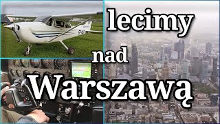 Lot widokowy nad Warszawą z Bemowa SPKLP [upl. by Lefton292]