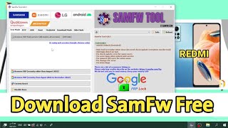 download Samfw tool 481 Update SamFW Tool FRP Samsung [upl. by Sion650]