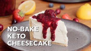 Nobake keto cheesecake [upl. by Eneleuqcaj]