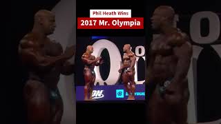 Phil Heath Wins 🥇 Last Mr Olympia Title😔 shorts fitness motivation gymmotivation [upl. by Capon591]