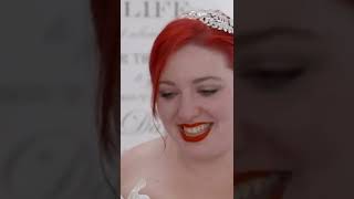 Most EMOTIONAL Curvy Bride Reactions 🥰shorts curvybrideboutique sayyestothedress [upl. by Yhtomot]