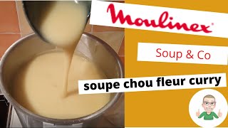 Soupeveloutépotage au chou fleur et curry au Soup amp Co [upl. by Caro]