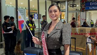 Michelle Arceo reacts on Indonesia’s Reina Hispanoamericana Debut 👑🇵🇭 [upl. by Attebasile454]