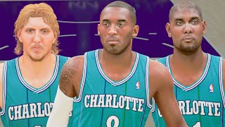 Kobe Bryant Hornets Rebuild [upl. by Ecreip]