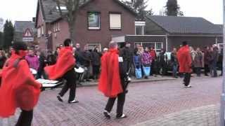 Drumband Heelsum tijdens Carnavals Westervoort 2013 [upl. by Ateekal]