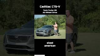 Cadillac CT6V  Twin Turbo V8 and AWD [upl. by Jennee]