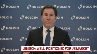 Holcim CEO Says US Business Can Generate 20 Billion [upl. by Munafo589]