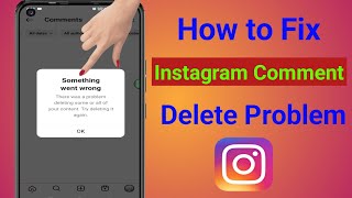 Something went wrong  There was a problem deleting some or all of your content on Instagram [upl. by Schouten]