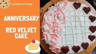 How To Make Red Velvet Cake In Tamil  Anniversary Cake  1st Try Cake Viji14 [upl. by Cann]