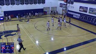 Susquehanna Valley vs Chenango Valley High School Boys Varsity Basketball [upl. by Abbotsun620]