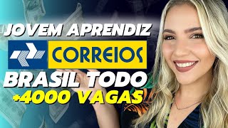 💰 Jovem Aprendiz Correios 2023  Como se inscrever  4 MIL VAGAS  Mari Rel [upl. by Broeder]