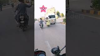 Highway Stunts Gone Wrong😱 Dangerous Biking  shorts awarness pakistanfurniturencrafts [upl. by Arvo]