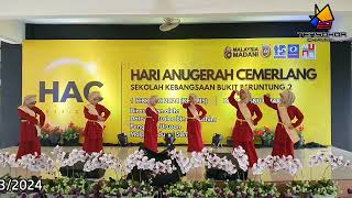 HAC 20232024  Persembahan Tarian Prasekolah Joget Lemak Manis [upl. by Rigdon]