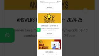 Olympiad exam answer key 202425 [upl. by Nesyrb]