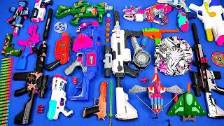 Collecting Assault Rifle Dragon Axe Water Gun P90 Gun Light Guns M416 Gun Desert Eagle Gun [upl. by Enaht]