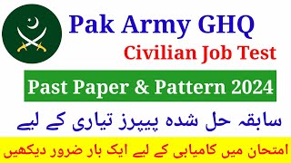 GHQ Civilian Jobs Test Preparation Papers  GHQ Papers For UDC amp LDC  GHQ Past Papers  GHQ Papers [upl. by Gauldin]