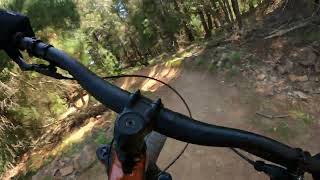 Orange NSW Trail of Awesomeness Top Section Cornering Practice 2 [upl. by Nimajaneb]