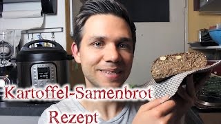 Vlog 8 KartoffelSamenbrot Rezept [upl. by Jean-Claude]