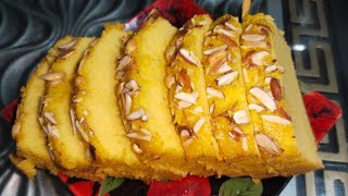 Tea cake recipealmonds tea cakeghr pr tea cake bnany ka asan treekasoft nd spongy teatime cake [upl. by Dianthe]