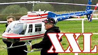 Massive Scale Jet Ranger Bell 206 XXL Turbine RC Helicopter Model  ROTOR Live 2024 [upl. by Henrique557]