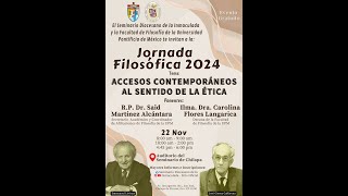 Jornada Filosófica 2024 PonenciaLa doble fuente de la moral kantiana [upl. by Lynelle9]