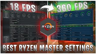 RYZEN MASTER SAFELY Overclock your CPU for Performance [upl. by Ali878]