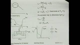 Lecture 11 UC Berkeley EE231 Transistor Physics by Prof Chenming Hu [upl. by Ecienal]