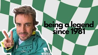 Fernando Alonso being a LEGEND for 5 minutes straight [upl. by Hendry212]