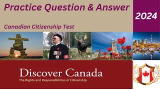 Practice Civics Question amp Answer for Canadian Citizenship Interview 2024 [upl. by Tebazile]