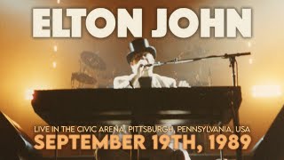 Elton John  Live in Pittsburgh September 19th 1989 [upl. by Herzog]