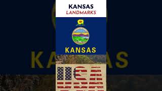 Kansas State Landmarks history shortsfeed facts kansas shorts [upl. by Thissa]