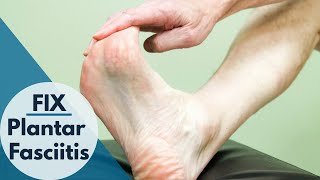 How to Fix Plantar Fasciitis in Seconds This Works [upl. by Aillicec]