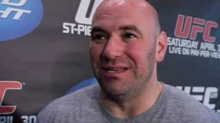 Dana White Breaks Down UFC 129 Georges St Pierre vs Jake Shields  MMA Weekly News [upl. by Mastat]