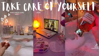 You Deserve It💕  Night Selfcare Routine✨ Tiktok Compilation  Tiktokquots Bar🌸 [upl. by Nylhtac658]