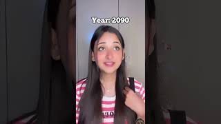 You live in 2090 year funnyshorts ytshorts shorts [upl. by Valleau]