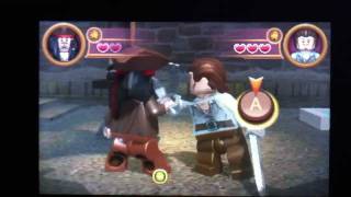 Lego Pirates of the Caribbean Nintendo 3DS gameplay [upl. by Winterbottom937]