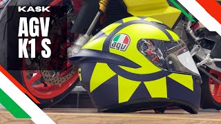 Sportowy kask w dobrej cenie  Kask AGV K1 S [upl. by Eicyac]