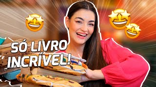 UNBOXING 50 LIVROS INCRÍVEIS 🤩🤩🤩 [upl. by Trilbi]