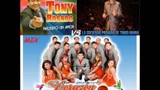 mix corazon serrano  sociedad privada  Tony Rosado MIX VS [upl. by Markiv]