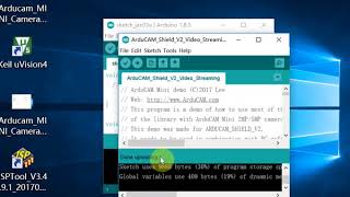 Arducam Camera Shield V2 Demo Tutorial for Arduino [upl. by Haran]
