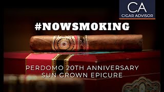 Classic Edition Perdomo 20th Anniversary Sun Grown Epicure Review [upl. by Soilisav342]