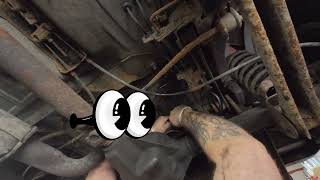 How To Replace Fuel Filter 1993 Jeep Grand Cherokee Limied [upl. by Artenahs]