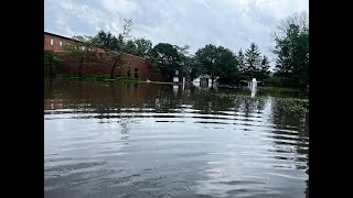 QUAKERTOWN PA FLOODING 4K [upl. by Etsirk]